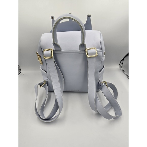 Disney Danielle Nicole Backpack Womens Princess Castle Studded Purse Bag - Picture 2 of 15